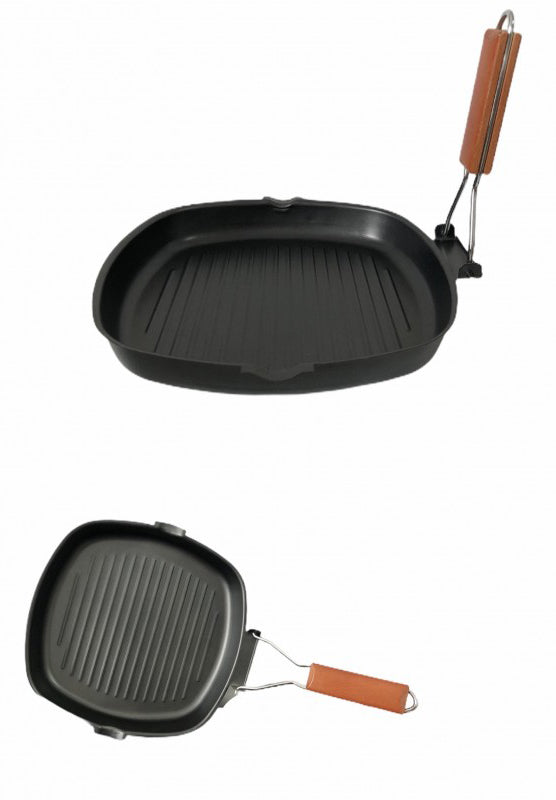 Tigaie Grill Non Stick, Metal, 28cm