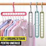 Set 4 Organizatoare Pentru Umerase, 34x11x5 cm